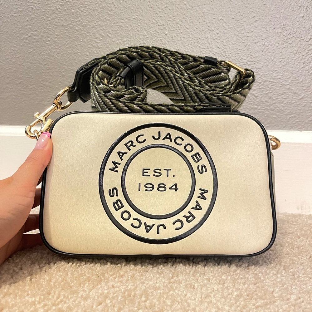 Marc Jacobs crossbody bag, similar to the snapshot crossbody but slightly larger